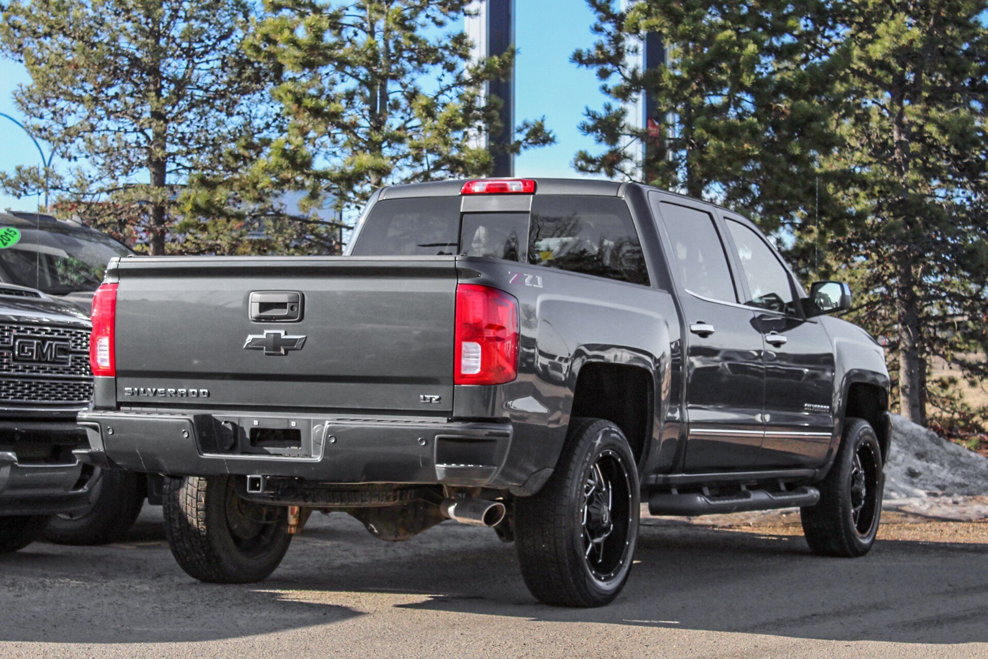 Pre-Owned 2018 Chevrolet Silverado 1500 LTZ Plus 6.2L Z71 4WD Crew Cab ...